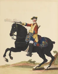 第5馬連隊、1742年